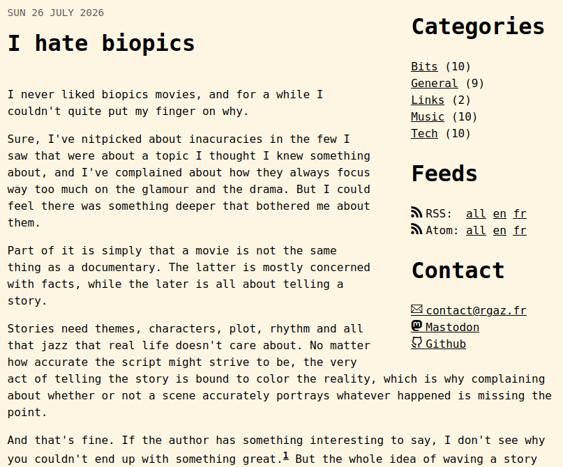 A screenshot of the main text expanding below the sidebar